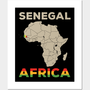 senegal-Africa Posters and Art